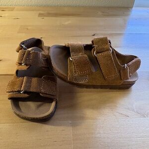 Zara Brown Toddler Sandals